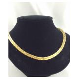 Braided Chain Necklace, .925
