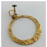 One 10k gold earring, screwback  style