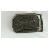 Remington Arms Co. 1974 Hunting Dog belt buckle