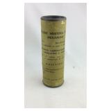 Fuel ration heating Hexamine canister