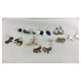 11 pairs earrings