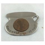 1942 Lincoln head cent "good when you are caught