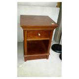 Thomasville night stand, single drawer over open