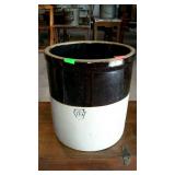 Crock - brown over white 5 gallon Keystone seal