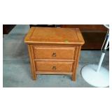 Two drawer night stand, made by American Drew