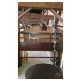 Queen size headboard with rails