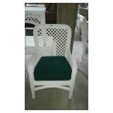 Sunroom wicker patio chair