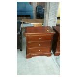 Young American three drawer nightstand 25x16x25