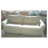 Beige sleeper sofa
