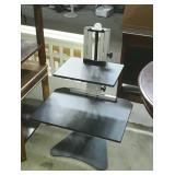 Ergo desktop sit or stand computer monitor desk