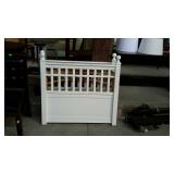 Bed parts group lot - twin size