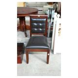 Side chair with padded seat & back