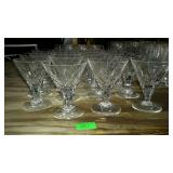 Cocktail stem glasses 4"