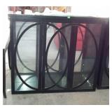 Top half of china cabinet only. With glass
