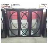 Top half of china cabinet only. With glass