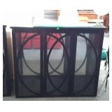 Top half of china cabinet only. With glass