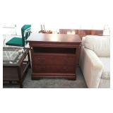 Large two drawer night stand, measures 36 inches