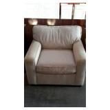 Upholstered living room chair, does show use wear