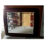 Wall hanging wall decor mirror, measures 48