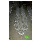 Cumbria Crystal stemware. English crystal. Group