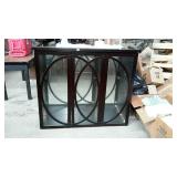Top half of china cabinet only. With glass