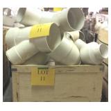 Charlotte Pipe & Foundry PVC pipe elbows,