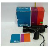Vivitar Super 8 zoom lens TL metered motion