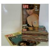 Life and Look magazines, mostly Life from 60s and