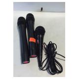 Three microphones, two gensound GMW-61 and