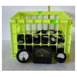 Gauges, crate full of microamperes and