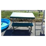 Life Time brand folding picnic table with folding