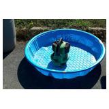 Group lot, includes kids swimming pool, and leaf