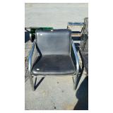 Metal framed chair