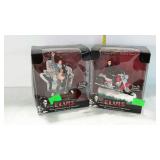 Two Elvis Musical Ornaments or Centerpiece by