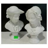 Bust statues - Classic Gallery Napcoware, Colonial