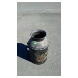Milk can, does have some veneer peeling