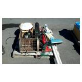Skid lot, includes glassware, vaccines heater