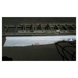 Partial roll of roofing plastic or siding plastic