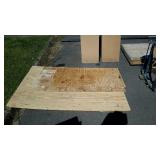 three pieces of plywood your