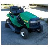 13.5 horse power weedeater brand riding mower,