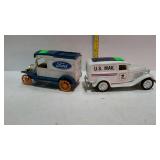 Ertl Ford replica collector truck banks - one 1932