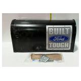 Built Ford Tough metal mail box - 8 x 21 x 11