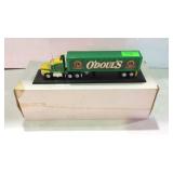 Dinky Matchbox die cast transporter truck with box