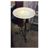Home decor planter bowl stand, this ceramic water