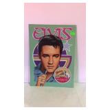 Elvis Presley Collectors tin signs, "Victor"