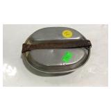 Mess kit, dated 1944 on rusty handle