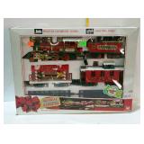 Christmas train, battery operated, action,