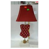 Decor lamp, lady swimsuit, not little polka dot