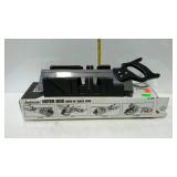 Miter box with 14" back saw by Jorgensen with box