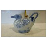 Duck shaped teapot